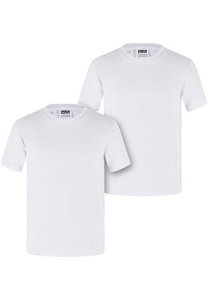 TEE 2-PACK - Jednoduché tričko - white white