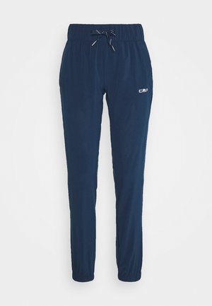 CMP WOMAN LONG PANT - Spodnie materiałowe - blue