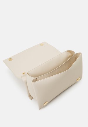 Sac Bandoulière Moschino Vintage 1990 En Cuir Verni Noir - Coeur Doré (parfait état)