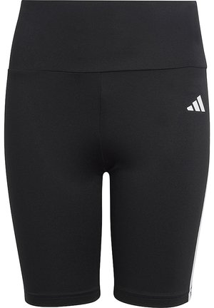 adidas Originals ESSENTIALS AEROREADY 3-STRIPES BIKER - Shorts - schwarz weiß