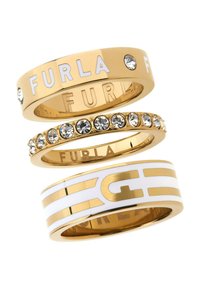 Furla FURLA ARCH STRIPE - Prsteň - gold-coloured tone and white