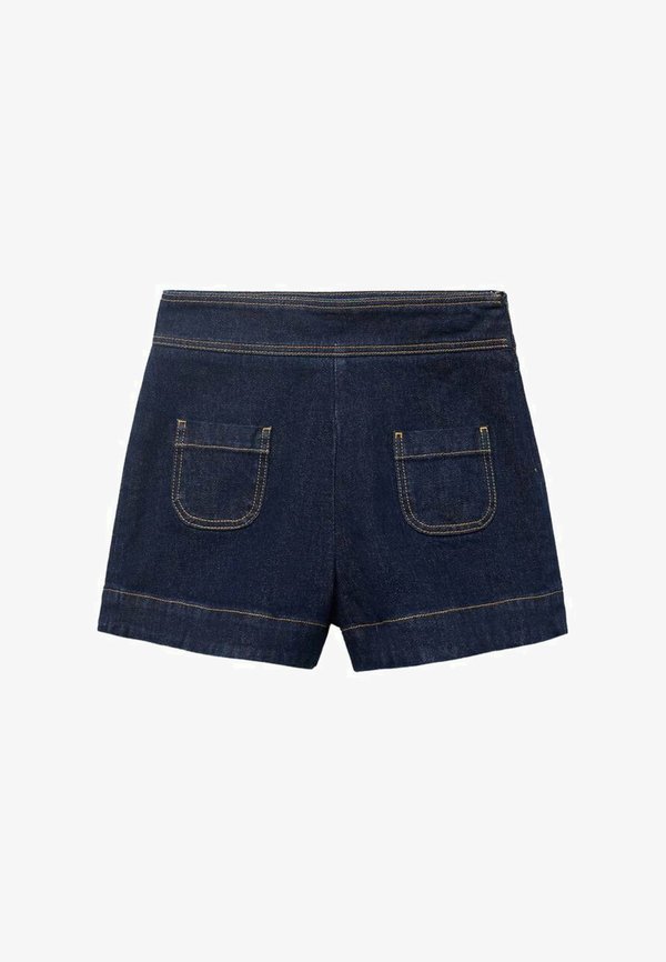 HIGH-WAISTED - Denim shorts2