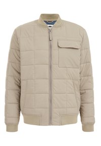 WE Fashion Bomber stiliaus striukė - grey