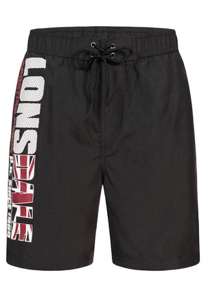 NORMALE PASSFORM CARNKIE - Swimming shorts - black /red /white