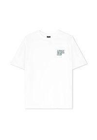 LONELY HEARTS UNISEX - Print T-shirt - white