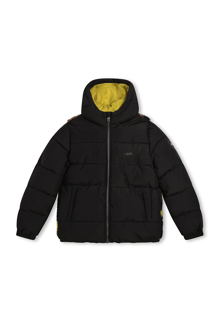 BOSS Kidswear Winterjas zwart BOSS Kidswear Winterjas zwart