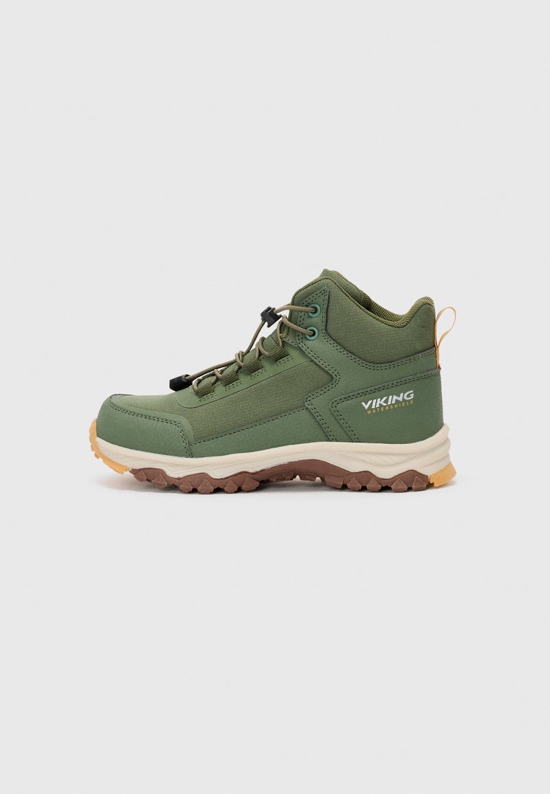 Viking AKKAR MID UNISEX - Sapatilhas de cano alto - green