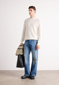 Calvin Klein Jeans CREW - Jersey de punto - tofu