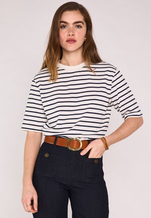 LISETTE - T-shirt imprimé - marine