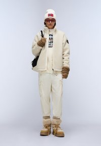 Napapijri FIEMME - Fleecová bunda - off-white