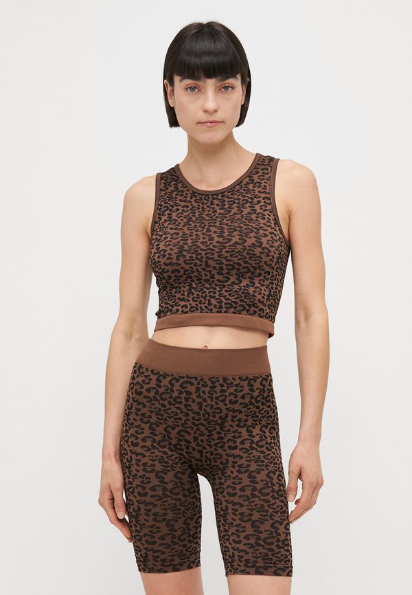ONLJUNGLE SEAMLESS ANIMAL  - Bustier - pinecone4