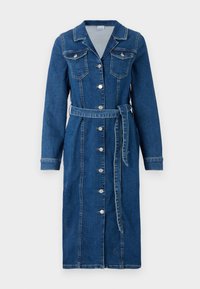 VMTELLY DRESS - Spijkerjurk - medium blue denim