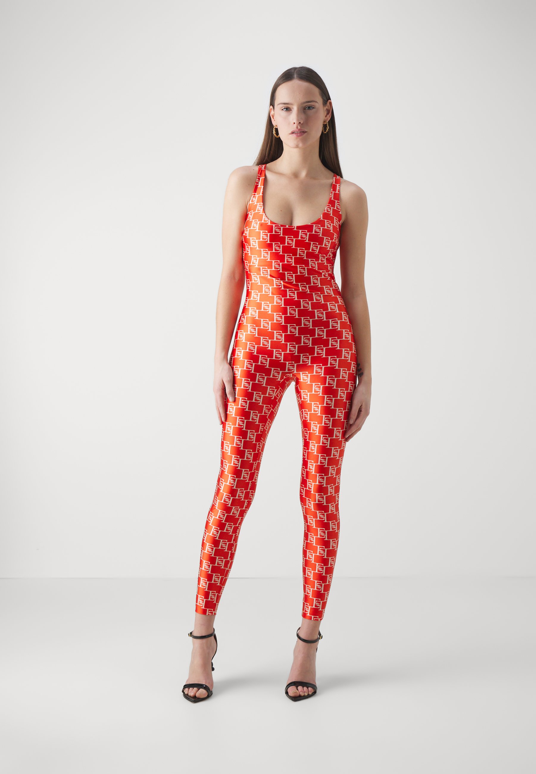 Elisabetta Franchi WOMENS - Tuta jumpsuit - corallo/burro