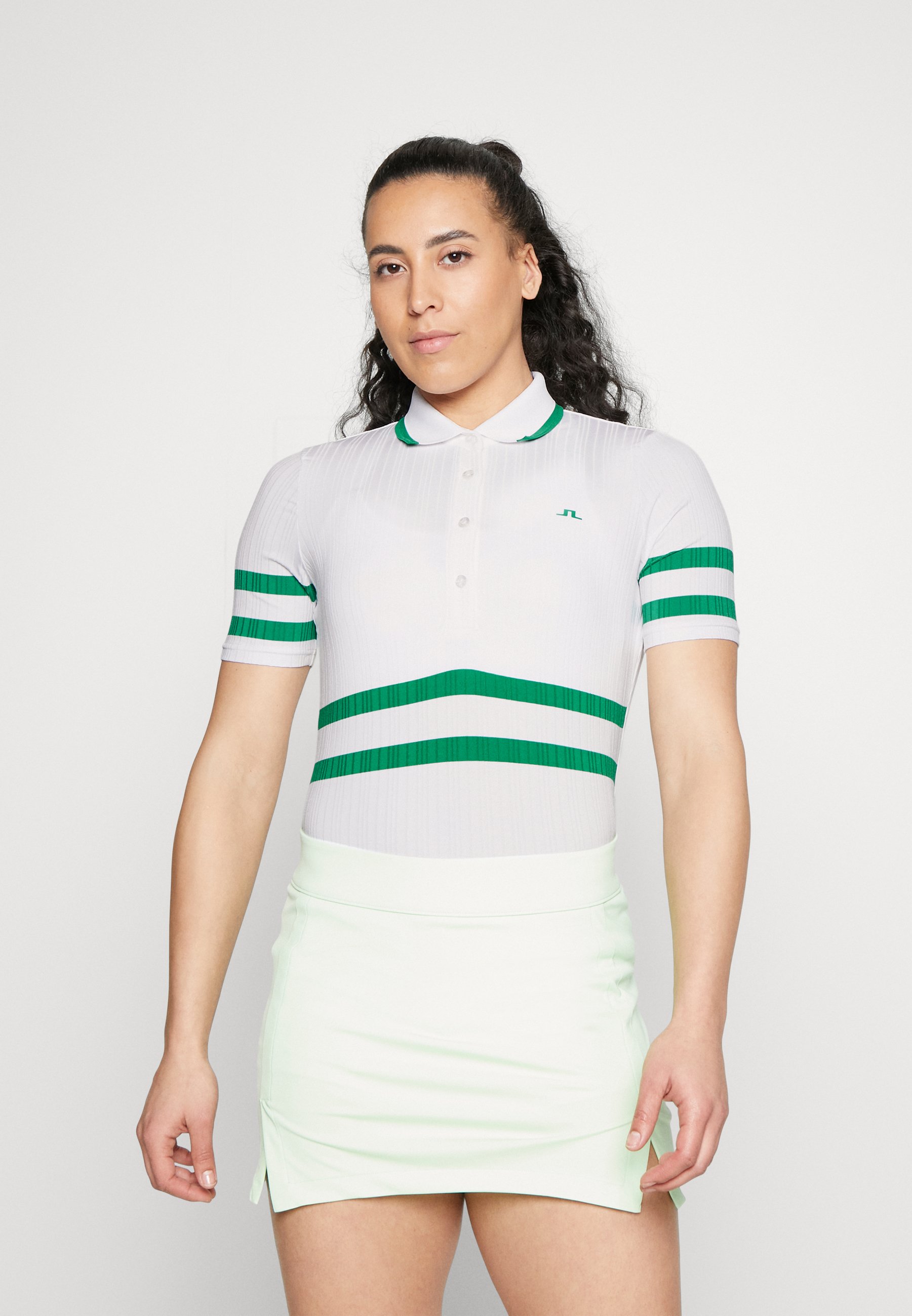 J.LINDEBERG Sports MOIRA POLO Poloshirt white/weiß Zalando.ch