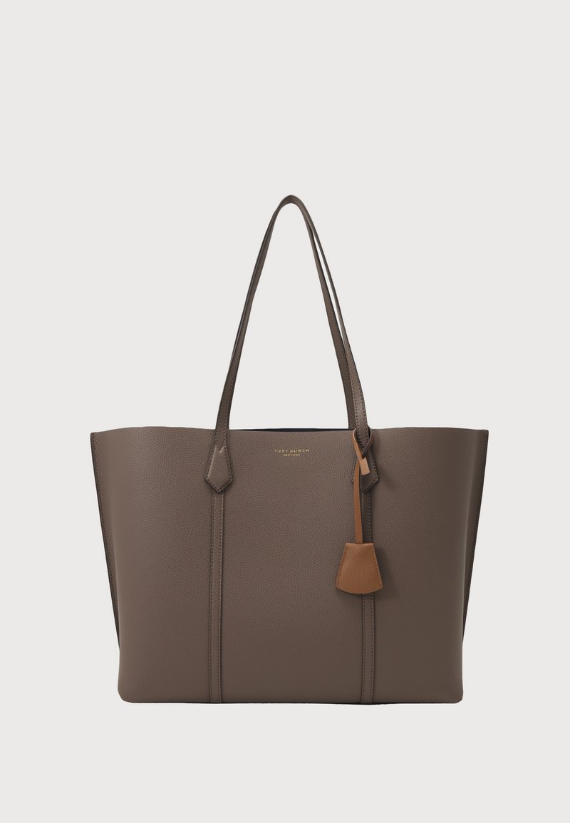 Tory Burch PERRY TRIPLE COMPARTMENT TOTE - Kandekott - clam shell
