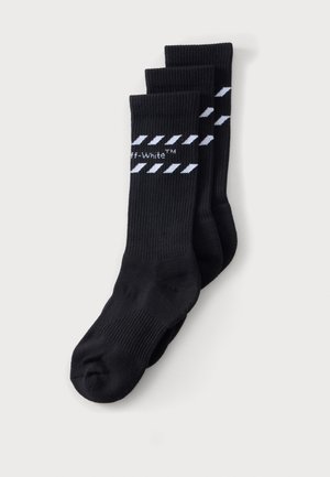 L/AB c/o Off-White, UNISEX 3 PACK - Chaussettes - black