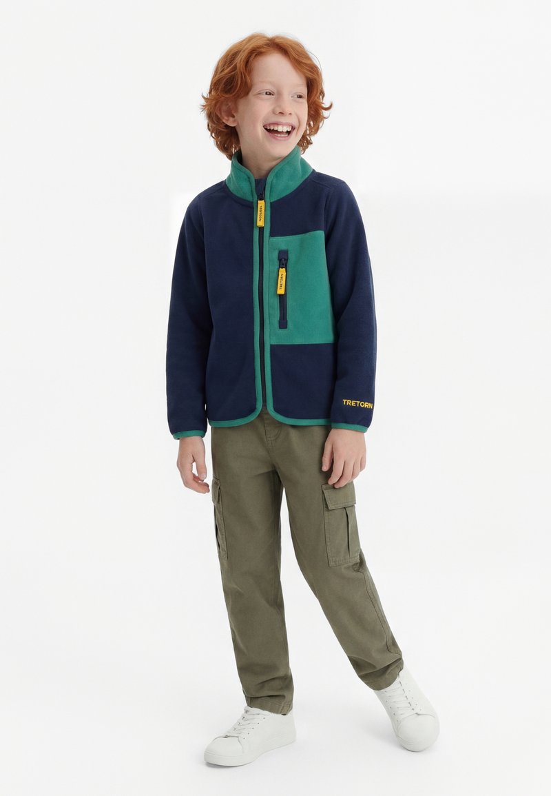 Tretorn JACKET UNISEX - Fleecejacke - navy blaze