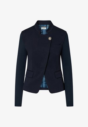 LIU JO, LIU JO BLAZER WITH KNIT SLEEVES - Blazer - dark blue
