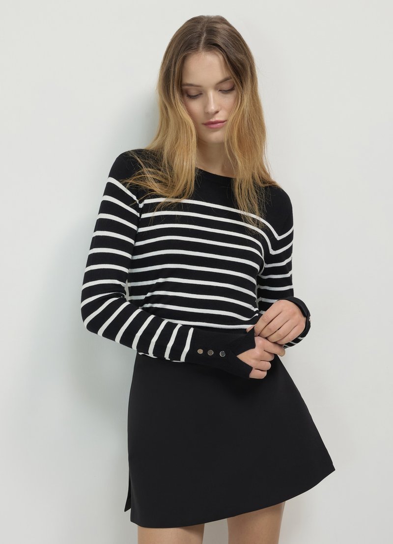 Calliope GIROCOLLO  - Langarmshirt - var ultrablack