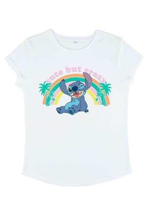 Disney DISNEY CLASSICS KAWAII STITCH  - T-shirt print - white