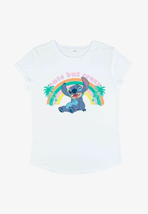 Disney DISNEY CLASSICS KAWAII STITCH  - T-shirt print - white