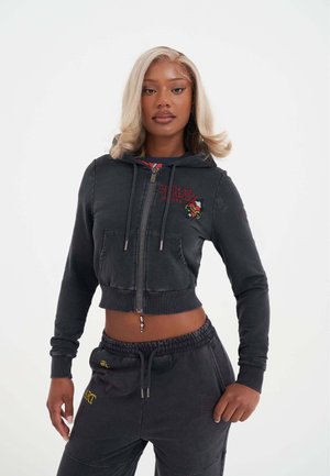 CROP - Bluza rozpinana