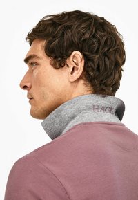Hackett London SLIM FIT LOGO - Polo - grape shake