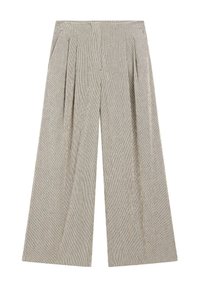 TEXTURED MULTI-STRIPE - Trousers - grey