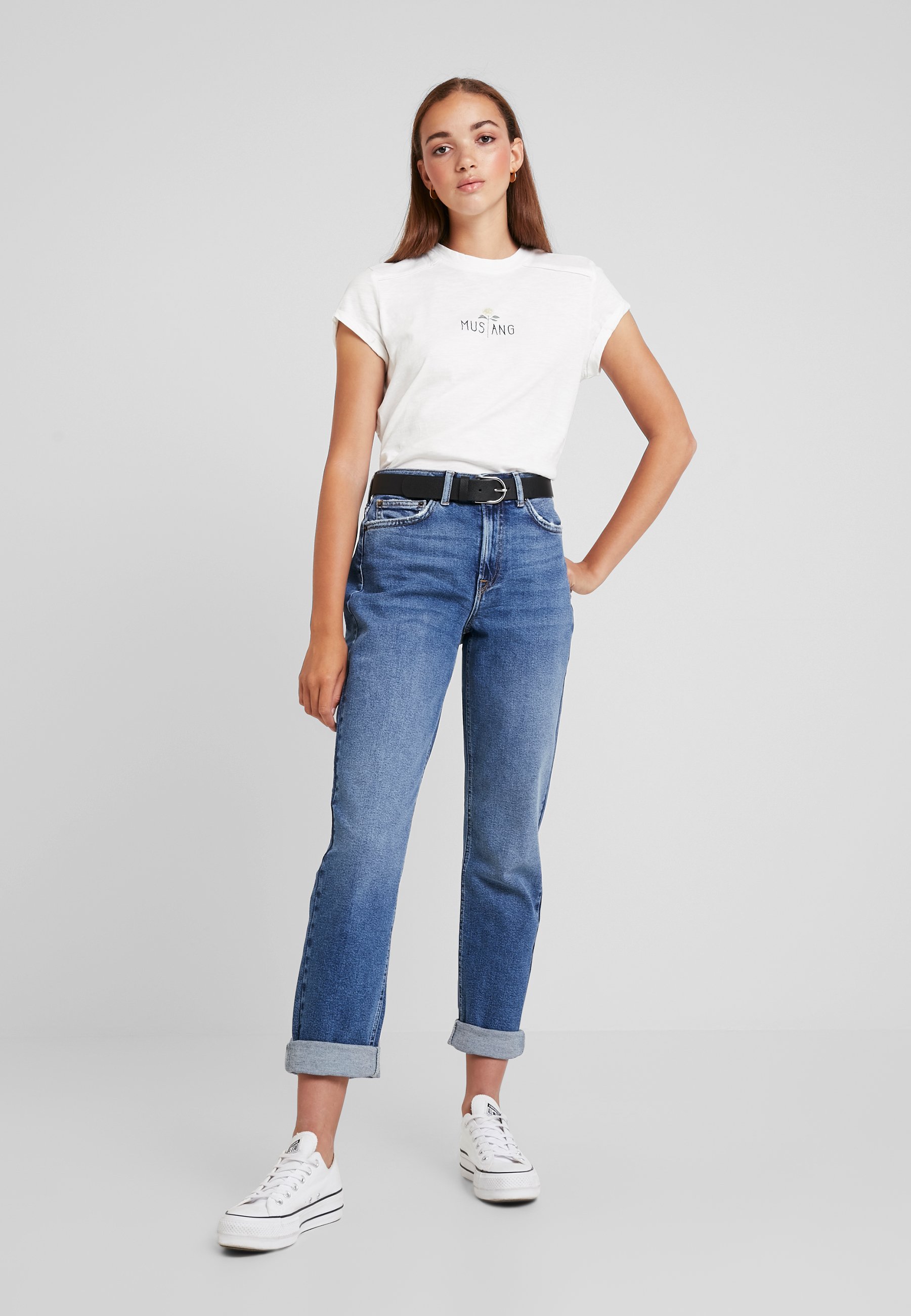 Vero Moda VMSARA - Jeans baggy - medium blue denim/blu denim - Zalando.it
