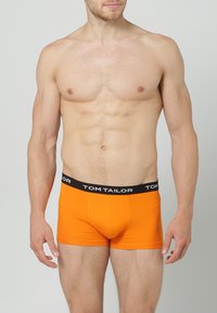 TOM TAILOR TRIPLE PACK - Boxerbriefs - orange/anthracite/green