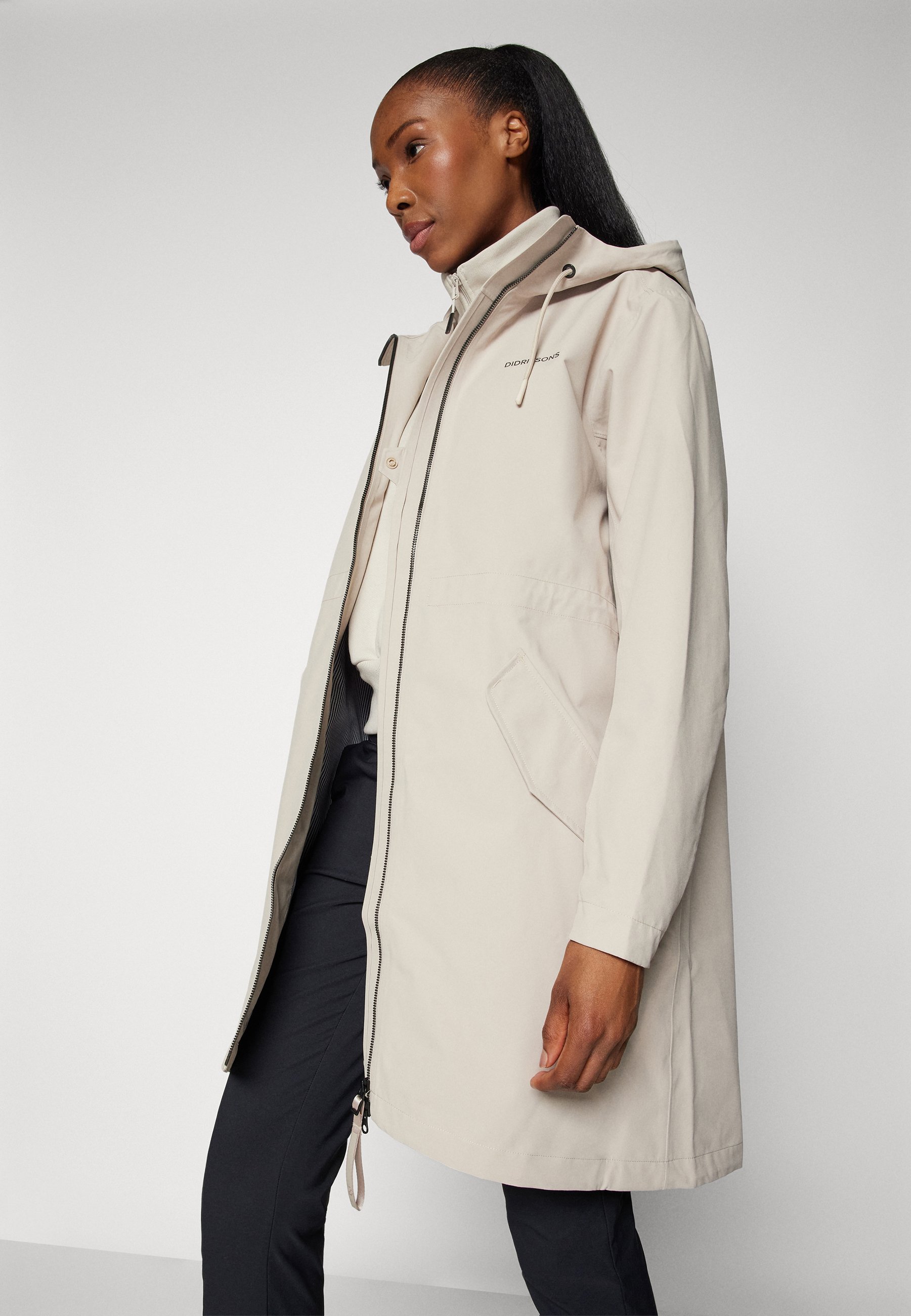 Didriksons MARTA - Outdoor jacket - clay beige/beige - Zalando