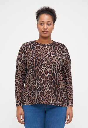 CARBALA LYA TEE - Long sleeved top - burgundy