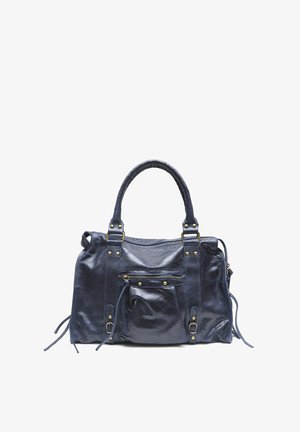OH MY BAG ITALIEN BROSSÉ SANDSTORM - Cabas - bleu foncé