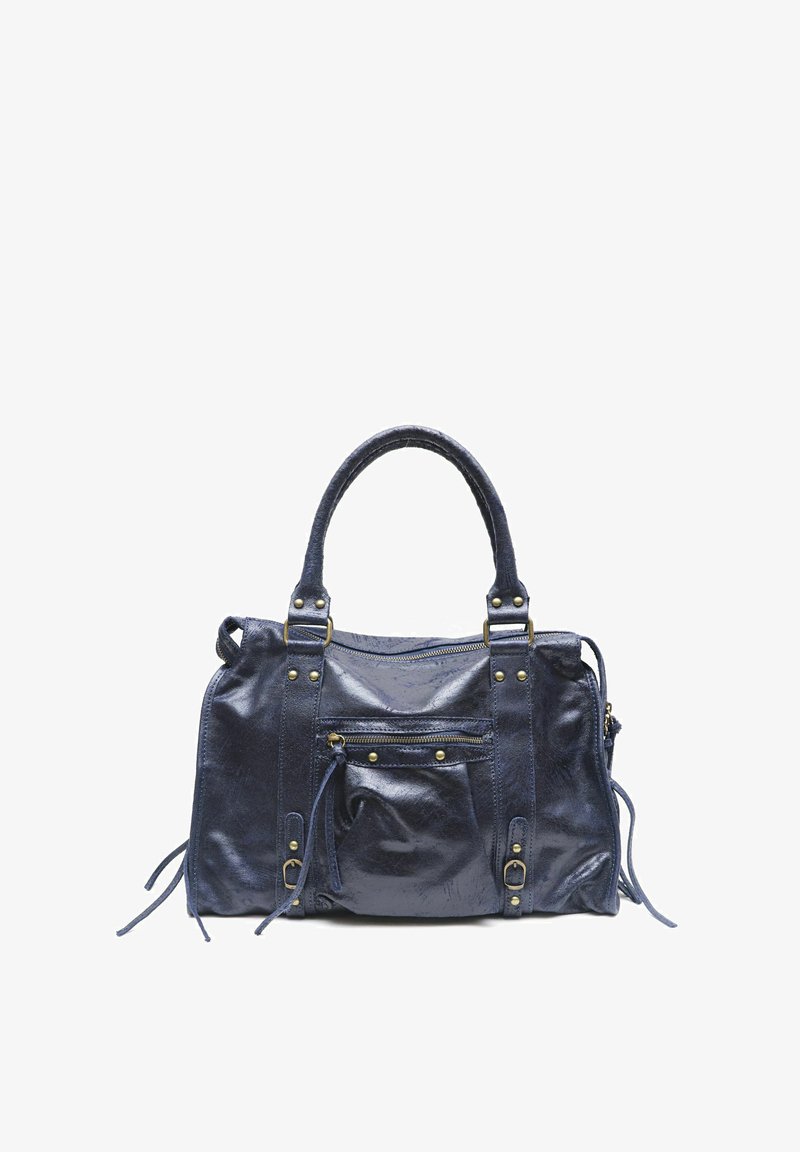 OH MY BAG ITALIEN BROSSÉ SANDSTORM - Cabas - bleu foncé