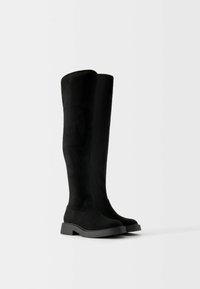 Bershka Botas mosqueteras - black