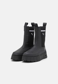 Puma Botines con plataforma - black