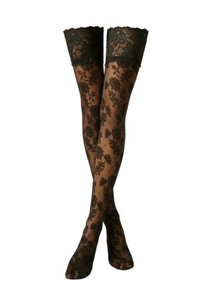 Calcetines por encima de la rodilla - black