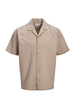 Jack & Jones, JACK & JONES HEMD GLOBAL KURZARMHEMD - Hemd - beige