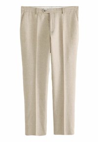 REGULAR FIT - TAILORED TEXTURE - Pantalones - stone