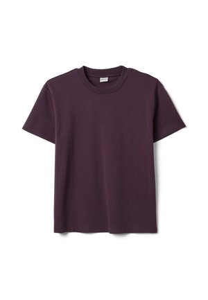 Stefanel, CREW NECK T SHIRT REGULAR FIT. - Basic T-shirt - royal purple
