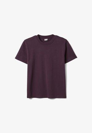 Stefanel, CREW NECK T SHIRT REGULAR FIT. - T-shirt basic - royal purple