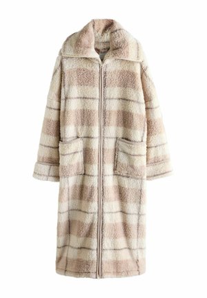 REGULAR FIT - ZIP THROUGH - Bademantel - neutral  pink