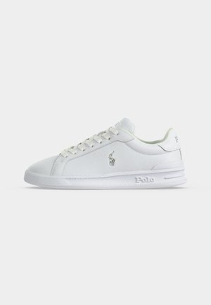 Polo Ralph Lauren UNISEX - Αθλητικά παπούτσια - white/silver-coloured