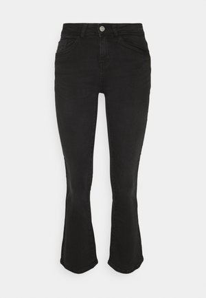 Flared Jeans - black