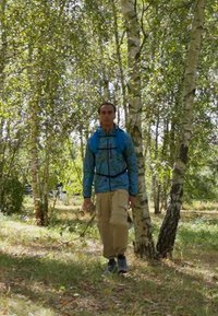 The North Face HIGHER RUN JACKET - Vjetrovka - algae blue
