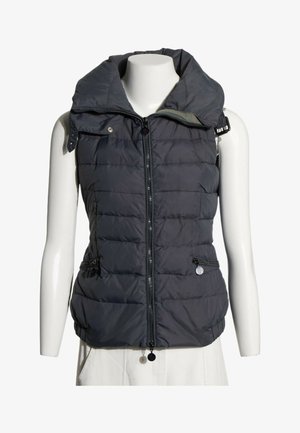MONCLER, SLEEVELESS PUFFER GREY - Veste sans manches - grey