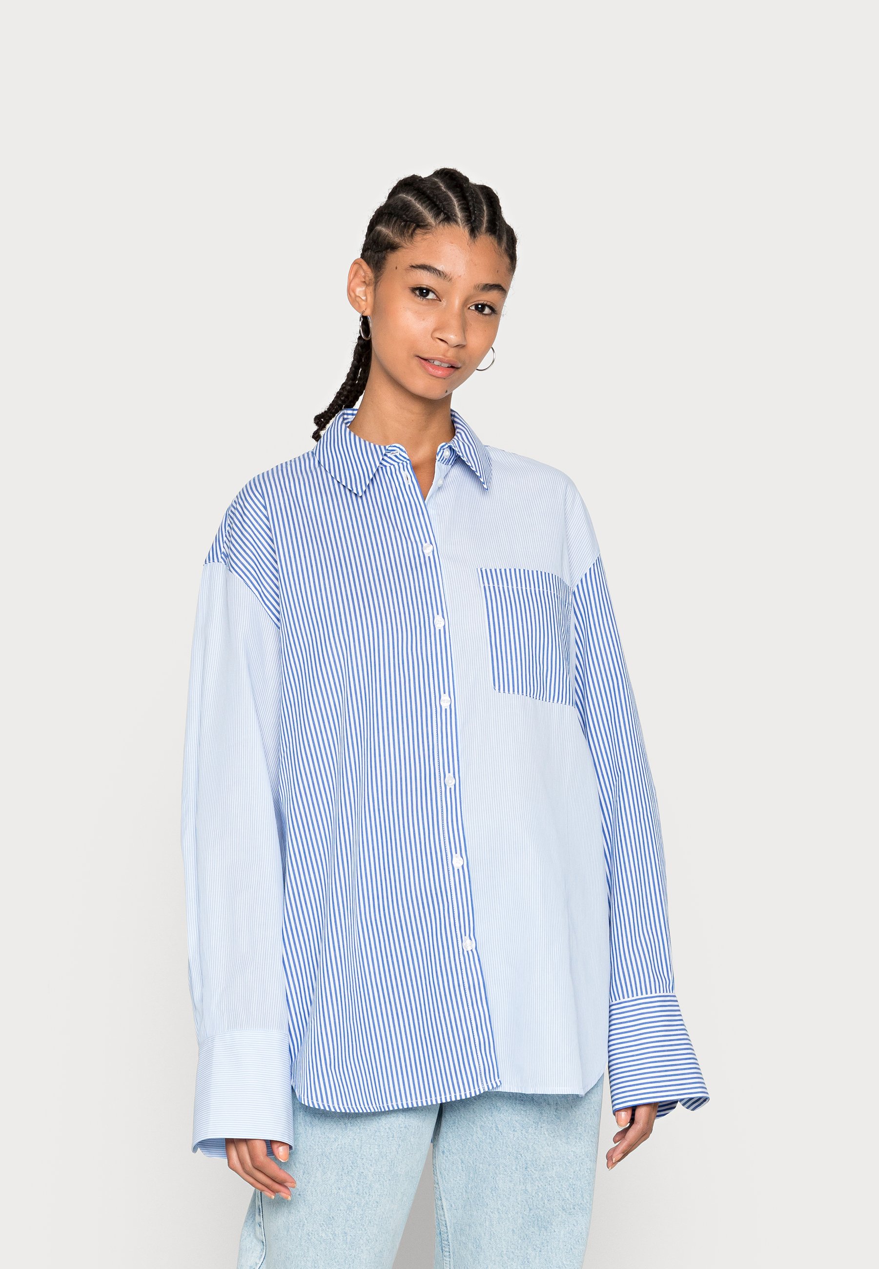 cheap oversized button down shirt