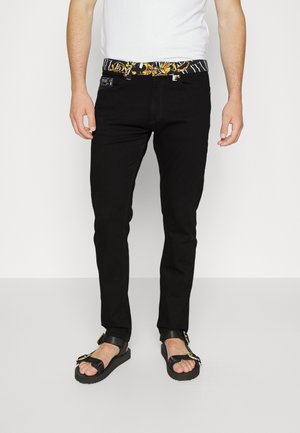 NARROW MIX DUNDEE - Slim fit jeans - black