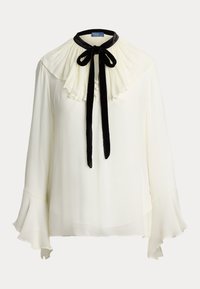 WOVEN BLOUSE SHIRT - Bluse - warm white