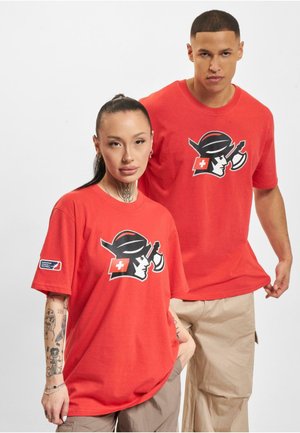 EUROPEAN LEAGUE OF FOOTBALL HELVETIC GUARDS 2 - T-shirts med print - tomato